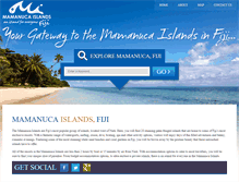 Tablet Screenshot of fijiresorts.com